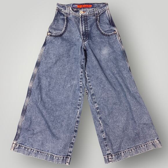 JNCO Wide Leg Jeans Fat Boy Limited Edition 28x32 One Eleven - Picture 2 of 9